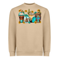 Mushroom blessed coffee cups Heavyweight Sweatshirt - Zillion Design Studio