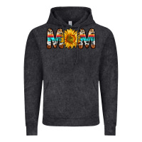 Vintage Black mom sunflower Vintage Hoodie - Zillion Design Studio