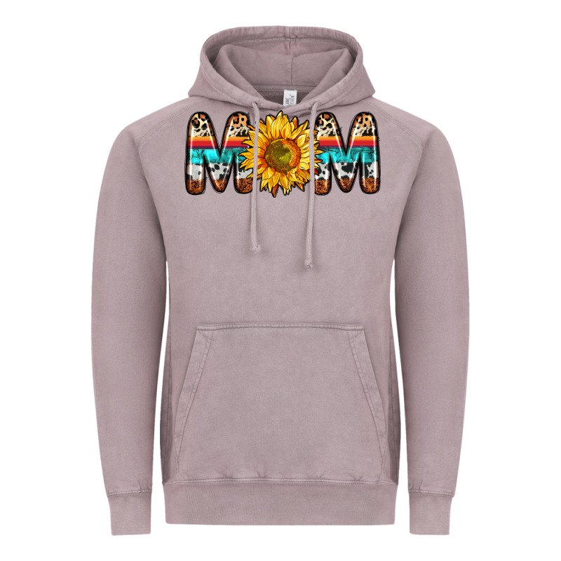 Mom Sunflower Vintage Hoodie by Zillion Design Studio | Teevron