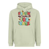 Matcha buggin my teacher for 100 days Heavyweight Hoodie - MaliasSmallBusiness