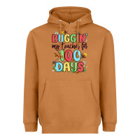 Meerkat buggin my teacher for 100 days Heavyweight Hoodie - MaliasSmallBusiness