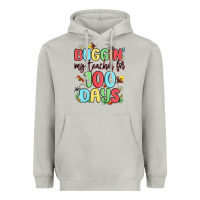 Moon Dust buggin my teacher for 100 days Heavyweight Hoodie - MaliasSmallBusiness