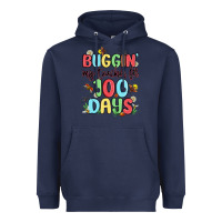 Navy buggin my teacher for 100 days Heavyweight Hoodie - MaliasSmallBusiness