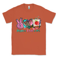 Copper peace love art   ado Classic Tee - AdoDesignShop