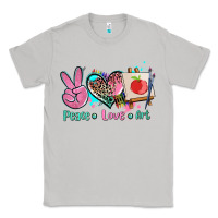 Moon Dust peace love art   ado Classic Tee - AdoDesignShop