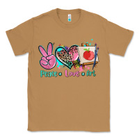 Toasted Coconut peace love art   ado Classic Tee - AdoDesignShop