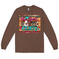 Chestnut best auntie ever Long Sleeve Tee - JahusDesignShop