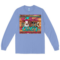Colony Blue best auntie ever Long Sleeve Tee - JahusDesignShop
