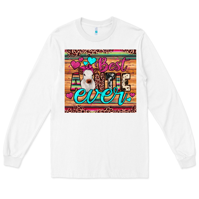 Best Auntie Ever Long Sleeve Tee by JahusDesignShop | Teevron