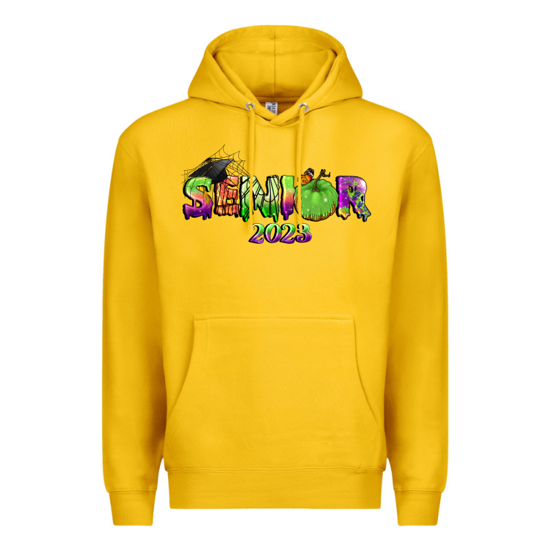 Senior 2023 Halloween Premium Hoodie by BundleAndBundleShop | Teevron