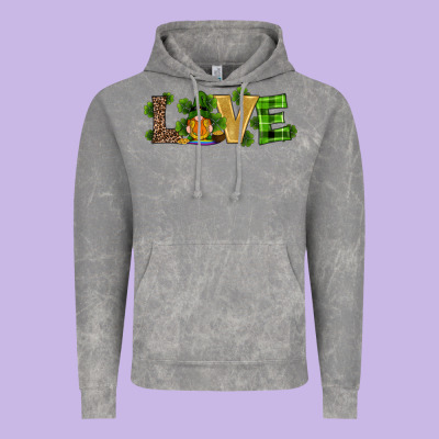 St Patricks Day Gnomes Shamrock Horseshoes Love Vintage Hoodie Designed By Ranaportraitstore