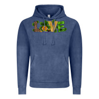 Vintage Denim st patricks day gnomes shamrock horseshoes love Vintage Hoodie - RanaPortraitStore