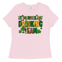 Bubblegum Pink st patricks day drinking team Ladies Tee - AdoDesignShop
