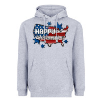 Heather Grey happy memorial day usa Heavyweight Hoodie - MaliasSmallBusiness