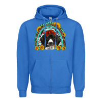 True Royal german shorthaired pointer western rainbow Zipper Hoodie - Artiststas