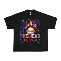 Black All American nana Urban Heavy Tee - Neo Western
