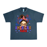 Midnight Navy All American nana Urban Heavy Tee - Neo Western