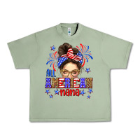 Oil Green All American nana Urban Heavy Tee - Neo Western