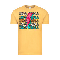 Vintage Mustard dog mama Vintage Tee - Zillion Design Studio