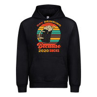Black Day drinking because 2020 sucks Urban Hoodie - Bettercallsaul