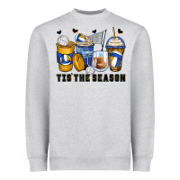 Tis' The Season Volleyball Coffee Cups Heavyweight Sweatshirt | Teevron