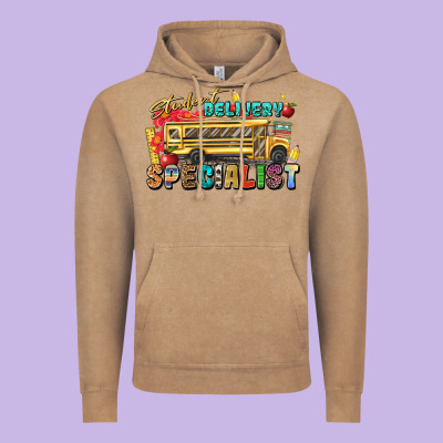 Student Delivery Specialist Vintage Hoodie Designed By Texasbilliewilder