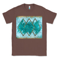 Chestnut turquoise glitter Classic Tee - JahusDesignShop
