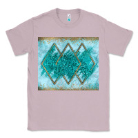 Lilac turquoise glitter Classic Tee - JahusDesignShop