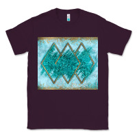 Plum turquoise glitter Classic Tee - JahusDesignShop