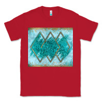 Red turquoise glitter Classic Tee - JahusDesignShop