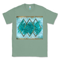 Sage turquoise glitter Classic Tee - JahusDesignShop