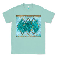 Seafoam turquoise glitter Classic Tee - JahusDesignShop