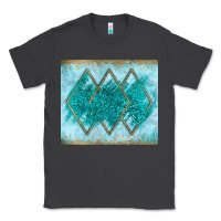 Smoke turquoise glitter Classic Tee - JahusDesignShop