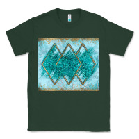 Sports Green turquoise glitter Classic Tee - JahusDesignShop
