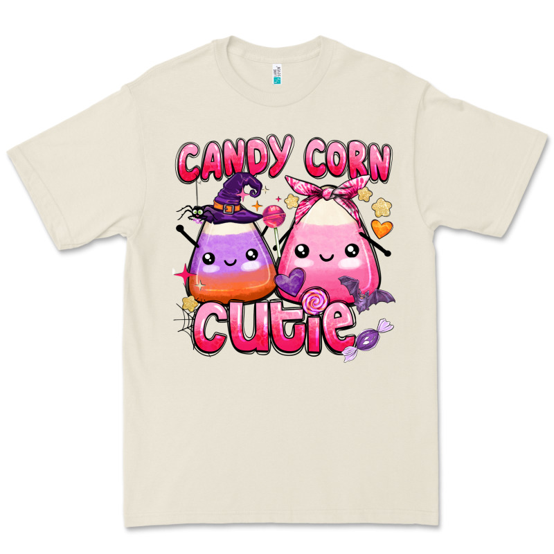 Candy Corn Cutie Premium Tee by BarkalooDesign | Teevron