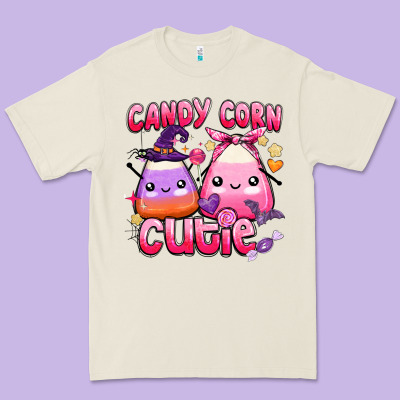 Candy Corn Cutie Premium Tee Designed By Barkaloodesign