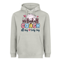 Moon Dust volleyball coach all day every day Heavyweight Hoodie - MaliasSmallBusiness