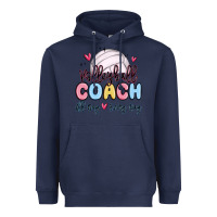 Navy volleyball coach all day every day Heavyweight Hoodie - MaliasSmallBusiness