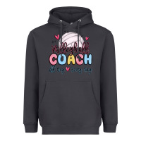 Smoke volleyball coach all day every day Heavyweight Hoodie - MaliasSmallBusiness