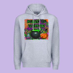 Drink Up Witches Premium Hoodie Designed By Bundleandbundleshop