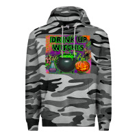 Slate Camo drink up witches Premium Hoodie - BundleAndBundleShop