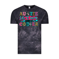 Cloud Black auntie like a mom only cooler Vintage Tee - Zillion Design Studio