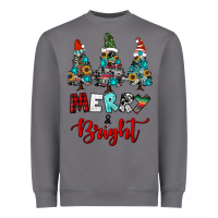 Storm western trees merry and bright christmas Heavyweight Sweatshirt - RanaPortraitStore
