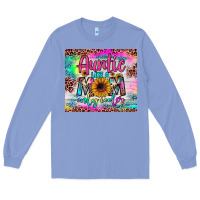 Colony Blue auntie like a mom Long Sleeve Tee - JahusDesignShop
