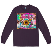 Plum auntie like a mom Long Sleeve Tee - JahusDesignShop