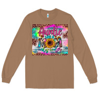 Toasted Coconut auntie like a mom Long Sleeve Tee - JahusDesignShop