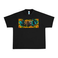 Black mini sunflower libbey cup Urban Heavy Tee - HRA Design Shop