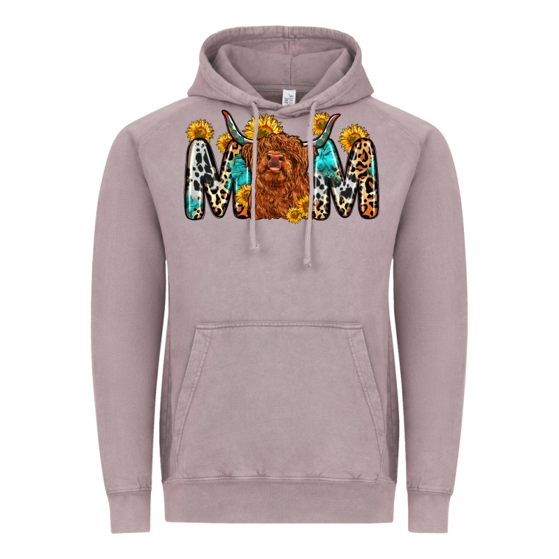 Mom Cow Vintage Hoodie by Zillion Design Studio | Teevron