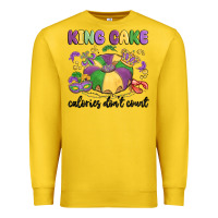 Lemon king cake calories don't count Premium Sweatshirt - MaliasSmallBusiness