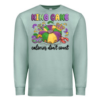 Seafoam king cake calories don't count Premium Sweatshirt - MaliasSmallBusiness